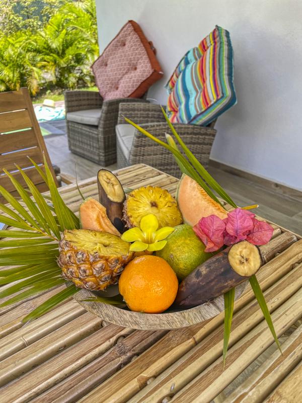 24 Location Villa 1 chambre Saint François Guadeloupe-fruits